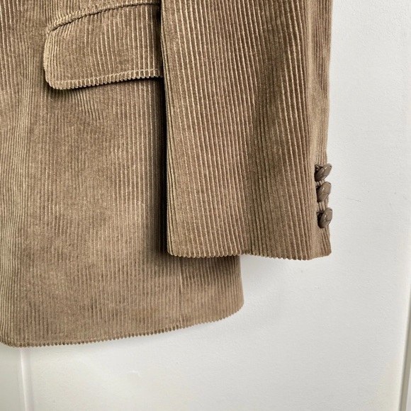 Vintage St Michael Cord Blazer Jacket Brown 40 Short - Picture 2 of 8